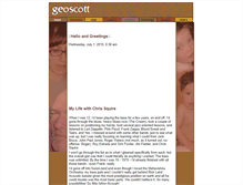Tablet Screenshot of geoscott.com